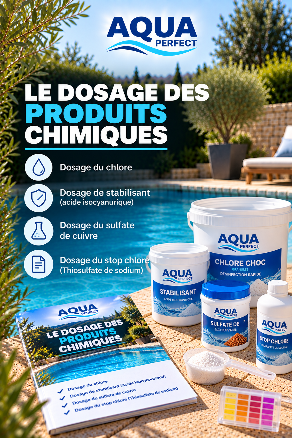 Comment doser correctement les produits de piscine ?