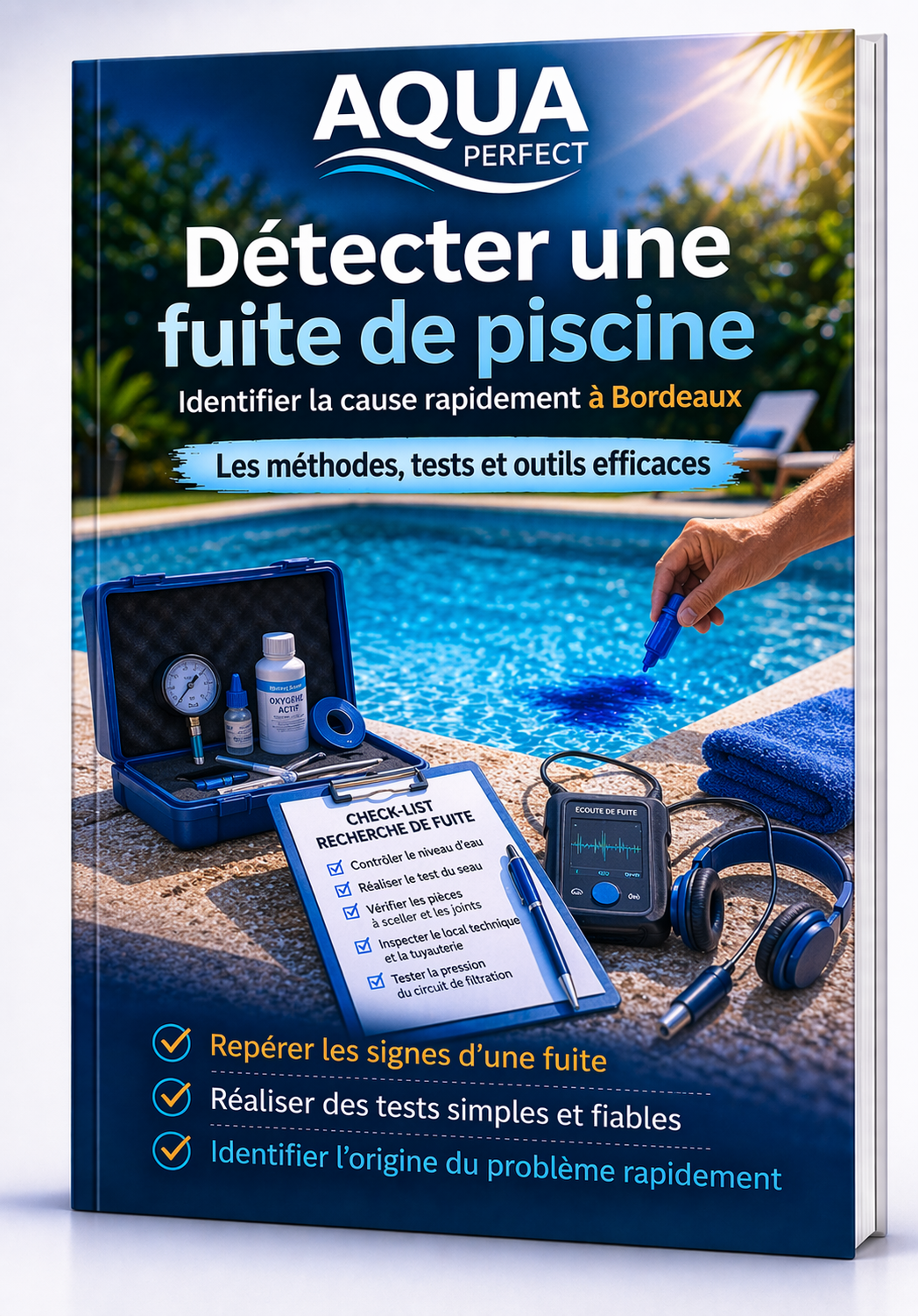Détecter une fuite de piscine