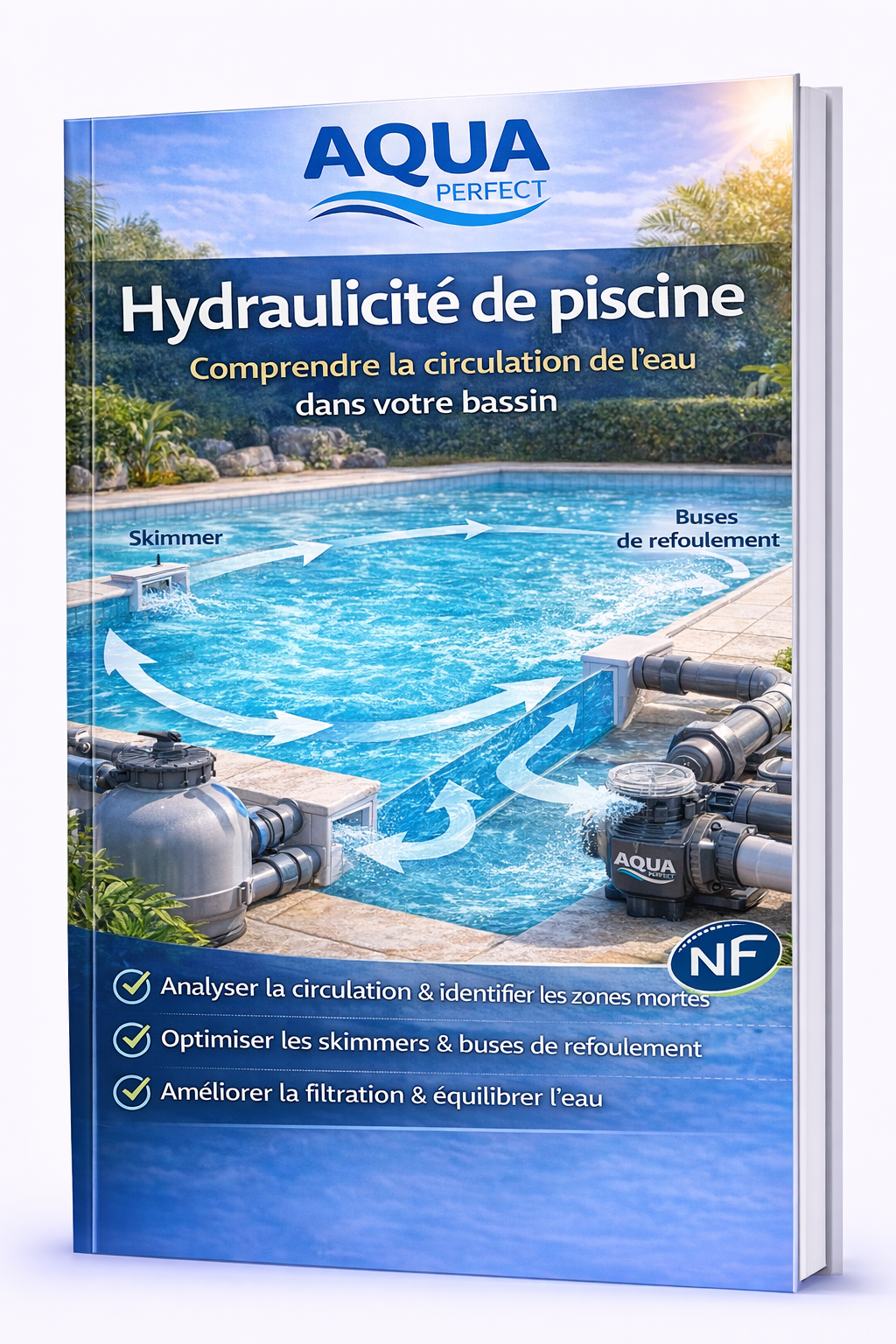 Hydraulicité de piscine : comprendre la circulation de l’eau dans votre bassin