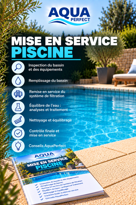 Mise en service : comment faire soi-même la mise en route de sa piscine ?